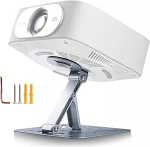 Salange Desktop Projector Stand, projektorid, kokkupandav klamber 1/4" kruviga, 360&deg; reguleeritav projektsioonialus kodukontorile, &uuml;hildub enamiku projektoritega