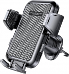 Mobiiltelefoni hoidja auto ventilatsioon, Upgrade No Shake Hook Clip, reguleeritav 360 &deg; p&ouml;&ouml;ratav universaalne auto telefoni hoidja, auto Mount telefoni hoidja iPhone Samsung Xiaomi 4 - 7-tolline telefon