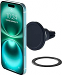 iOttie Velox magnetiline autokinnitus &otilde;huventilaatorile, mis &uuml;hildub MagSafe iPhone'idega, sh iPhone 12, iPhone 13, iPhone 12/13 Mini, Pro, Pro Max, must, MGSFIO102