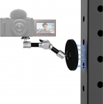 AYIZON Magnetic Camera Mount, 18cm kokkuklapitav Mount Suction Cup Holder alla 1lb kaaluga kaamerate jaoks