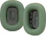 Sinowo Lambskin k&otilde;rvapadjad Apple AirPods Max k&otilde;rvaklappidele Asendusk&otilde;rvapadjad higikindlad, mida on lihtne paigaldada magnetiga lambanahk ja m&auml;luvaht (roheline)