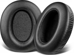 Ersatz-Ohrpolster f&uuml;r Over-Ear-Kopfh&ouml;rer, Premium-Protein-Leder-Memory-Schaum, ger&auml;uschisolierende Passform (kompatibel mit WH-XB910N, Schwarz)