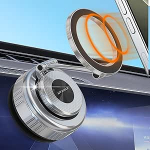 Vaakum magnetiline mobiiltelefoni hoidja Mag Safe Car Mount - [89+LBS tugevaim imiv&otilde;imsus ja 2600gf tugevaim magnet], 360&deg; p&ouml;&ouml;ratav autohoidja koos vaakumimahutiga iPhone 17/16/15/14/13/12 jaoks