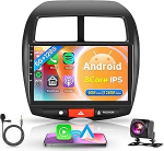 6G + 128G 8 Core Wireless Carplay Android Autoradio Mitsubishi ASX 1 / Citroen C4 / Peugeot 4008 10.1-tolline autoradio Android auto navigatsiooniga GPS WiFi Mirror Link Bluetooth FM/RDS/DSP EQ/SWC Tagumine