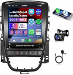 8 Core 4G + 64G Wireless Carplay Android 13 autoraadio Opel Astra J Buick Excelle XT GT 2006-2016 9,7-tolline autoraadio Android auto GPS navigatsiooniga WiFi Mirror Link Bluetooth FM/RDS/EQ/SWC tagumine
