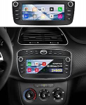 Autoraadio Fiat Punto Evo 2009-2018 / Fiat Linea 2013-2018 | [2+64G] 6.86-tolline juhtmevaba CarPlay & Android Car, Bluetooth, WiFi, GPS, FM, MirrorLink, CANBUS, HD tahavaatekaamera