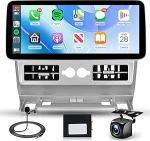 [8 Core 4G + 64G] Autoradio Carplay Citroen C4 (2008-2011) 12,3-tollise puuteekraaniga autoraadio, Android Car/BT/GPS/WiFi/DSP/FM/RDS/rooliseadme juhtimine + Canbus tagurduskaamera