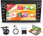 6+128G 8 s&uuml;damikud 7-tolline Android autoraadio Opel Corsa Astra Astra Meriva Antara Vectra Zafira Vivaro Combo koos traadita Carplay Android auto peeglilink Bluetooth WiFi FM/RDS/EQ GPS navigatsiooniga SWC