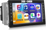 CAMECHO 2G + 64G Android 13 Autoradio koos satelliitnavigatsiooniga VW Golf 4 Polo Sharan Jetta MK4 Transportor T5.7-tolline Double DIN autoraadio koos Carplay Android Auto Bluetooth RDS/FM WiFi ja USB-ga
