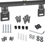 Maclean MC-481 Ultra Flat TV seinakinnitus 37-80-tollistele lamedatele ja kumeratele teleritele, mis kaaluvad kuni 75 kg. VESA 600 x 400 universaalne telerihoidik OLED QLED LCD LED Plasma
