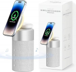 COLSUR Bluetooth-k&otilde;lar, Mag-Safe juhtmevaba laadija, &ouml;ise valgusega Bluetooth-k&otilde;lar, 3-in-1 magnetiline juhtmevaba laadija iPhone 16/15/14/13/12-seeria, AirPods Pro/4/3/2 jaoks