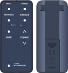 TCNOUMT asenduspult Zvoxi mitmetasandilise helibari jaoks AccuVoice TV-k&otilde;larile AV157 AV257 asenduspult AV257