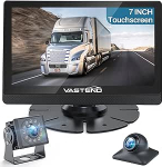 Tagfahrkamera Set, 7 Zoll AHD 1080P Tagfahrkamera Kabel mit Touch Monitor, IP69 wasserdichte, Super Nachtsicht, Toter Winkel Warnung, f&uuml;r Auto, Wohnmobil, Wohnwagen, LKW(VL-BSD-7A)