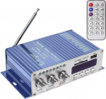 DollaTek 12 V Hi-Fi digitaalne stereoheli v&otilde;imendi USB SD DVD FM Audio Stereo Radio MP3 k&otilde;lar Auto Bluetooth v&otilde;imendi HiFi Mini 2 kanaliga