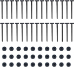 30/100/150 St&uuml;ck Nylon Universal-Kabelbinderschnallen - strapazierf&auml;hige, selbstsichernde Nylon-Kabelbinder-Halter-Clip, Mehrzweck-Universal-Kabelbinder-Werkzeug f&uuml;r schnelle Befestigung