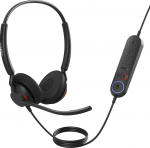 Jabra Engage 40 juhtmega stereok&otilde;rvakomplekt koos k&otilde;nejuhtimisega, 2-mikrofonilise m&uuml;rasummutusega ja USB-A kaabliga - MS Teams sertifitseeritud, &uuml;hildub k&otilde;igi platvormidega - must