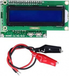 Madal Ohm Ohm Meter, t&auml;pne Milliohmmeter DC 7-12V koos 2 t&uuml;kki Alligator Clip m&otilde;&otilde;tmiseks