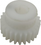 GTPBAO 1 St&uuml;ck Kunststoff 0,5 m 21 Z&auml;hne Zahnrad mit geraden Z&auml;hnen 3 mm 3,17 mm 4 mm 5 mm 6 mm Bohrung 0,5 Modul 21 Z&auml;hne POM-Stirnrad mit Stufe Lenkungshardware(3.17mm)