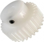 Motor Pinion, Gear, Module Pinion, 1 Piece Spur Gear, 1 Module, 40T 55 Teeth, Spur Pinion, Plastic Spur Gear, 1M 40T 41T 45T 48T 50T 53T 55 Teeth Spur Gear Step Gear Spur Cone (12 mm, 49 Teeth)