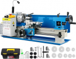 BestEquip Metallsirklid 7 x 14 tolli 550 W Metallsirkel 350 mm keskpunktide vahemaa tabeliga 50-2500 RPM metrilise keermega 0,5-2,5 mm ja 21 mm