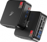 NiPoGi E3B Mini PC W-11 Pro &Alpha;-MD Ryzen 5 7430U (Max 4.3GHz, 6C/12T, Better Than 3550H/5500U/5675U), 16GB RAM + 512GB SSD, Desktop PC WiFi 6/BT 5.2/4K Triple Display/VESA Supports Mini Computer for