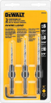 DeWalt DW2535 3-osaline #6, 8 ja #9 h&uuml;lsside sortiment #6, 8 ja #9
