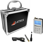 RF Explorer spektrianal&uuml;saator ISM Combo Plus - Slim koos LATNEX alumiiniumist kandekotiga, kaasaskantav spektrianal&uuml;saator raadioamat&ouml;&ouml;ridele, traadita seadmetele, WiFi v&otilde;rkudele, heliinseneridele (ISM Combo Plus)