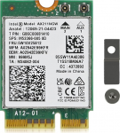 WiFi 6E kaart AX211NGW M.2 CNVio2 5400Mbps Tri-Band (2.4/5/6GHz) Bluetooth 5.3 MU-MIMO WiFi adapter s&uuml;learvutile, Intel 12. p&otilde;lvkonna+ protsessor, Windows 10/11 64-bitine