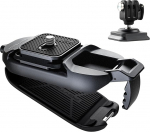 PGYTECH Beetle kaameraklamber koos plaadiga actionkaamerale ja kaamerale - Kiirlahendus Sony, Nikon, Fuji, DSLR jaoks - sobib ideaalselt kaamerarihmale ja seljakotile