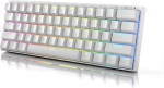 DURGOD Venus 60% RGB RGB mehaaniline m&auml;nguklaviatuur | 60% paigutus ANSI US UK | alumiiniumist korpus | Double Shot PBT Cherry profiil (Gateron Blue, White)