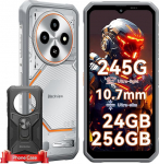 Blackview FORT 2 Outdoor Handy Ohne leping Android 15, Outdoor Smartphone 245g/10.7mm Ultra-thin, 24GB+256GB/2TB Baustellenhandy, MTK G81, 6.56" 90Hz, 450nits, 16MP AI kaamera, IP69K/OTG/NFC/Gemini AI, IP69K/OTG/NFC/Gemini AI