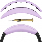 Geekria k&otilde;rvaklapi pad, mis &uuml;hildub Bose QuietComfort 35 ii Gaming QC45/QC35/QCSE k&otilde;rvaklappidega asendusosa (lilla)