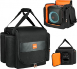 JBL Partybox Encore Essential 2/Encore 2 kotid, Encore'ile sobiv kaasaskantav k&otilde;larikott &otilde;larihmaga ja lisatasku mikrofoni, laadija, kaabli, tarvikute jaoks (must)