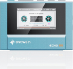 SnowSky/FiiO Echo Mini HiFi Bluetooth MP3 m&auml;ngija, 15-tunnine taasesitus, s&otilde;ltumatu helitugevuse reguleerimine 3.5mm/4.4mm k&otilde;rvaklapiv&auml;ljunditega (SkyBlue)