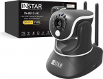 INSTAR IN-8815 4K IP Indoor Surveillance Camera, Black, Controllable (PT), LAN/WLAN/PoE, AI Motion Detection, HomeKit Camera, IR Night Vision, Alarm I/O, Audio Output, MQTT, WPA3, NDAA/TAA