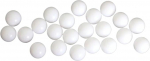 11 mm Delrin pol&uuml;oks&uuml;met&uuml;leenist POM/Celcon tahked plastkuulid kuulventiilidele ja laagritele (100 tk)