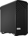 Fractal Design Torrent Black - Massiivne k&uuml;lgpaneel - Avatud v&otilde;re maksimaalseks &otilde;hu sisselaskmiseks - Kaasa kaks 180mm PWM ja kolm 140mm ventilaatorit - Type C - ATX Airflow Mid Tower PC Gaming Case (m&auml;ngukapp)