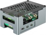 InnoMaker alumiiniumist korpus Raspberry Pi 5 jaoks koos 3510 PWM ventilaatori ja jahutusalusega - &uuml;hildub DAC/DAC PRO/AMP/AMP PRO/RS485&CAN HAT ja laiendusplaatidega