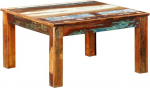 vidaXL Reclaimed Home Furniture Vintage Wood Square Coffee Table Square Tea Table