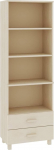 Sideboard hoiukapp K&uuml;lgkapp Telefonilaud Praktiline konsoollaud Kaasaegne kabinetim&ouml;&ouml;bel elutuppa Sahtli kapp Minimalistlik stiil Mesi pruun 60 x 35 x 180 cm