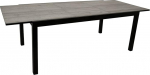 DEGAMO Faro XXL pikendatav aialaud 200/300 x 110 cm alumiiniumist antratsiit + klaasist keraamilise v&auml;limusega helehall &otilde;ueala