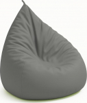 chilly pilley Beanbag Beanbag Indoor Outdoor Faux Leather istmepadi aiapadi p&otilde;randapadi lastele ja t&auml;iskasvanutele Relax tugitool Paljud v&auml;rvid ja suurused valida (85 x 125 cm, Hall)