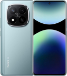 XIAOMI Redmi Note 14 Pro+ 5G nutitelefon 8 + 256 GB aku 5110 mAh 6,67-tolline Qualcomm SM7635 Snapdragon 7s Gen 3, koos laadijaga, sinine