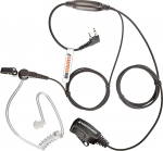 Covert Air akustiline toru Walkie Talkie peakomplekt ja Push-To-Talk mikrofon iCom Maxon Midland Yaesu Vertex 2 Pin kahepoolse raadio jaoks