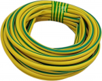 Maa voolik 6.0mm kollane ja roheline triip (10 meetri jagu)
