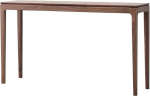 Console Table mit Schubladen, Konsolentisch Holz mit Abgerundeten Ecken, Geeignet f&uuml;r Flur und Wohnzimmer(Brown,80x35x80CM/31x14x31IN)