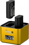 H&auml;hnel - ProCube3 - Nikonile - DSLR Duo laadija - kiirem laadimine - USB Type-C sisendiga