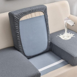 Diivanist istmepadja kate veekindel, diivanist istmepadja katted asendamine, diivanist istme kate Stretch Non-Slip Cover diivanist istmepadja jaoks (Hall, seljatoe kate)