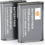 DSTE 2 asendusakut Sony by1/HDR-XR155E AZ1 AZ1VR Hdr AZ1VB AZ1VW Action Cam Mini Camera jaoks