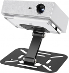 3-in-1 Faltbarer Projektorst&auml;nder Wand- und Deckenprojektoren Halterung mit 1/4-Zoll-Schraube und 180&deg; drehbarer Metallhalterung f&uuml;r die meisten Mini-Projektoren f&uuml;r Home Office Outdoor Party
